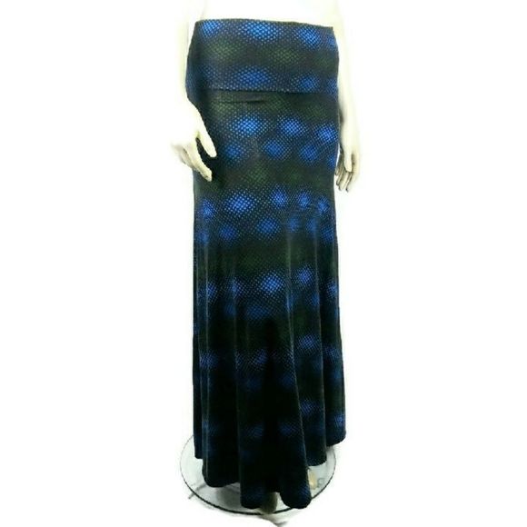 LULAROE Maxi Fit and Flare Skirt - Picture 1 of 6